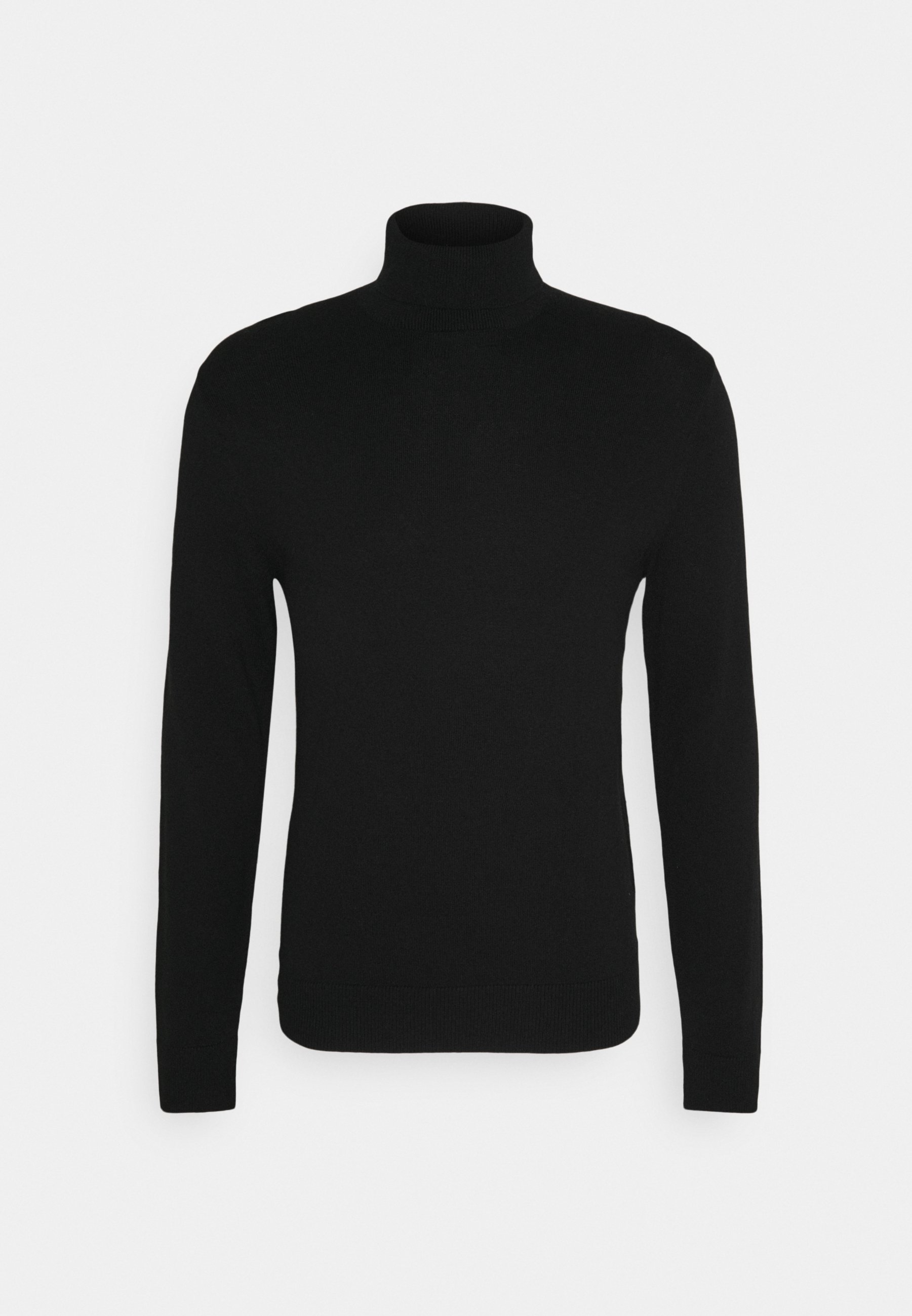 Abercrombie & Fitch TURTLENECK Pullover blacknoir Abercrombie & Fitch Manteau classique blacknoir ZALANDO.FR