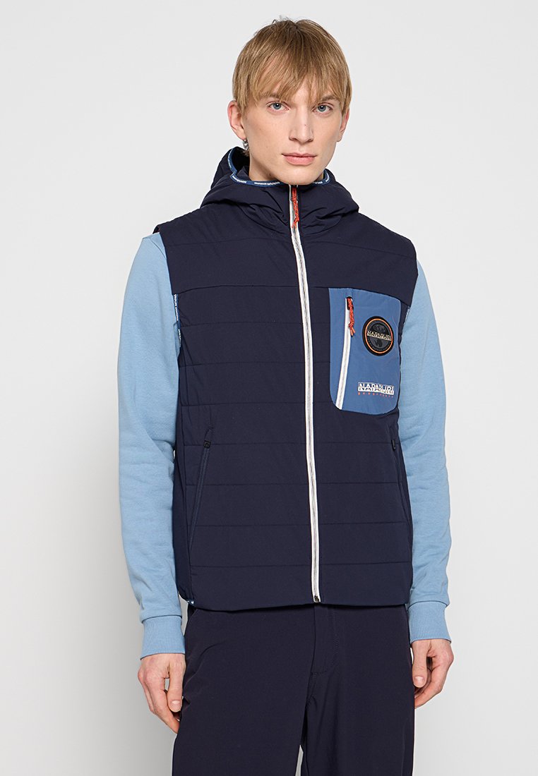 Napapijri Bodywarmer donkerblauw Napapijri Bodywarmer donkerblauw