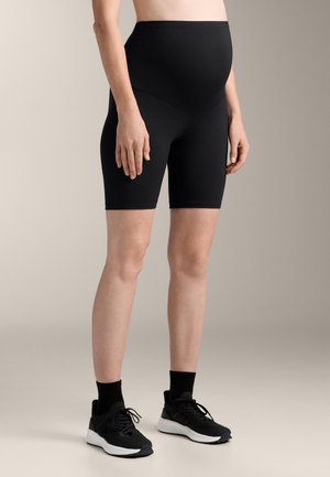 MATERNITY COMFORTLUX 20cm CYCLE - Kratke hlače - black