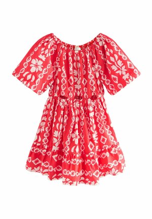 REGULAR FIT CUT OUT - Nappali ruha - red printed