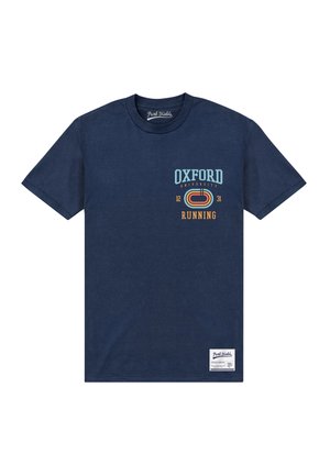 Henry Tiger OXFORD UNIVERSITY RUNNING - T-shirt print - navy blue