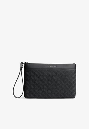 Tommy Hilfiger, MODERN MONOGRAM POUCH - Clutch - black