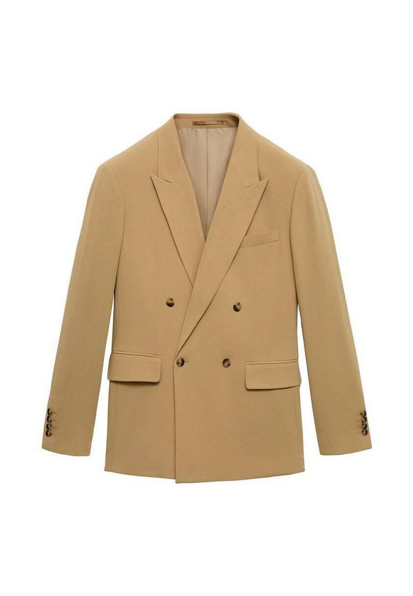 BOSTON REGULAR-FIT DOUBLE-BREASTED  - Blazer jacket - beige4