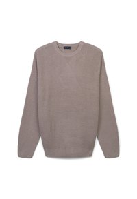 Maglione - tabacco melange