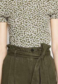 Only Onlpipi Life HW Paperbag Wide Pant Pnt Pantaloni Donna