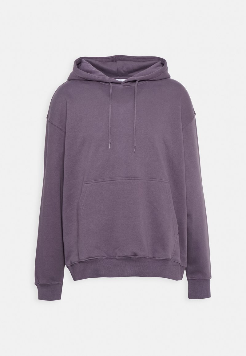 Weekday Sweatshirt com capuz - plum