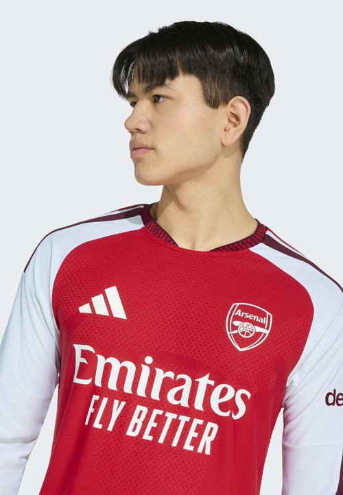 adidas Arsenal FC 26/27 Home Authentic Long Sleeve Jersey Asia Sizing 'Better Scarlet' — foto 4