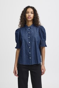 ICHI BORGIE - Skjorta - washed dark blue