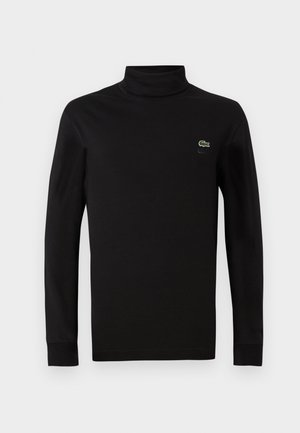 Lacoste Bluză cu mânecă lungă - black