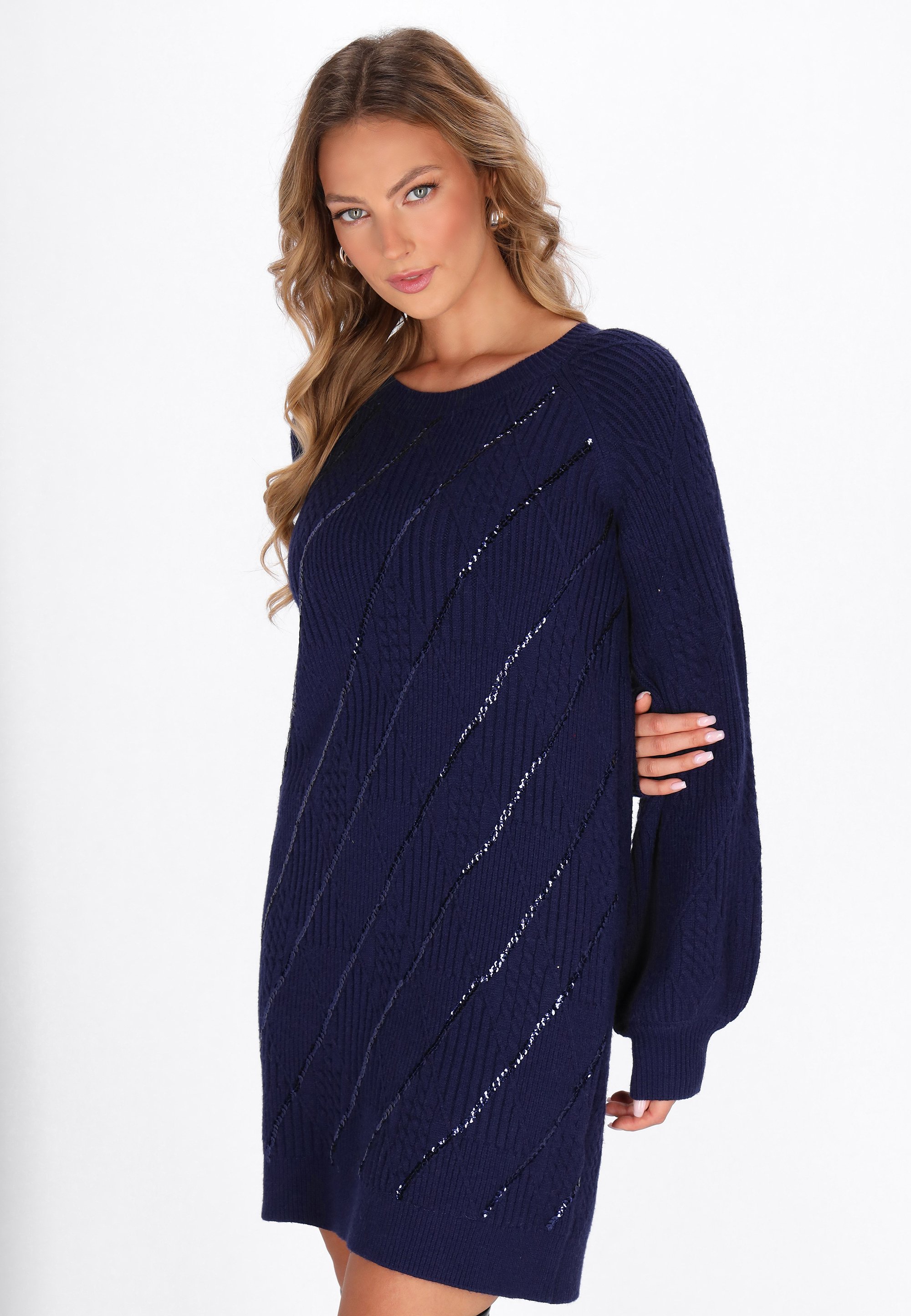 powder blue and red dress JUMPER DRESS