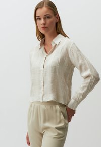 Jimmy Key LONG SLEEVE - Camicia - beige