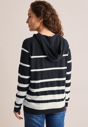 Felpa con cappuccio - blau