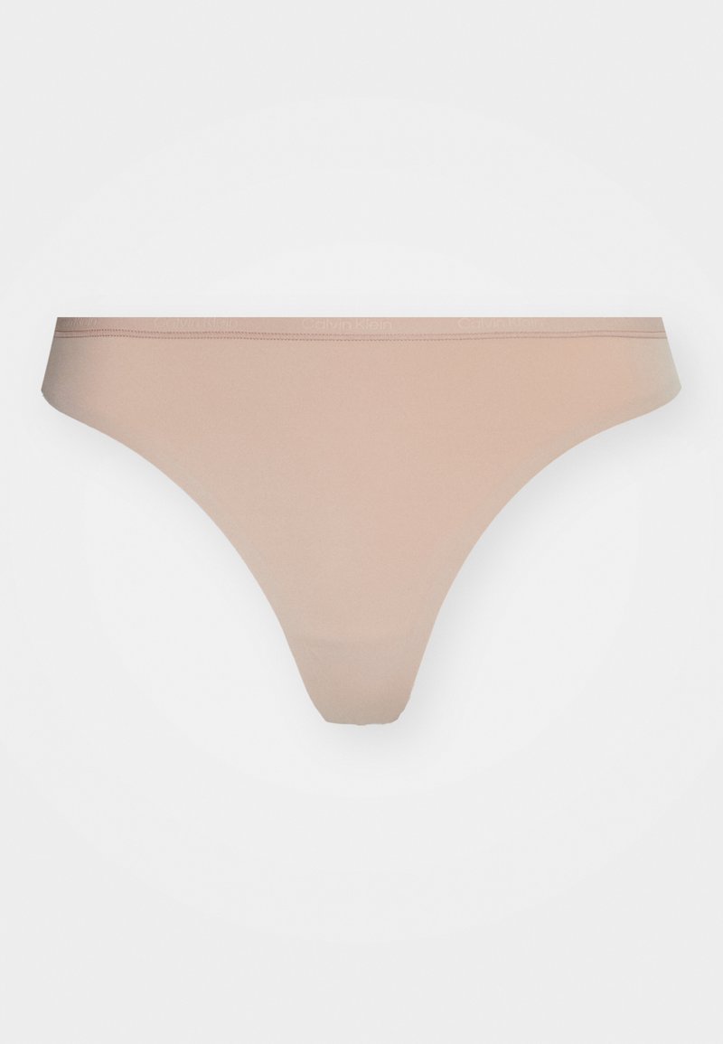 Calvin Klein Underwear THONG PERFECTLY FIT - String - cedar/beige ...
