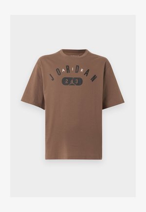 Jordan, CITY CREW - T-shirt imprimé - palomino/black