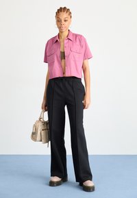 Dickies WORK CROPPED - Bluza s gumbima - mellow mauve