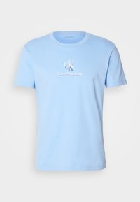SHADOW LOGO TEE - Print T-shirt - blue bell
