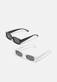 Zign - UNISEX 2 PACK - Napszemüvegek - black/white Miniatűr kép 1