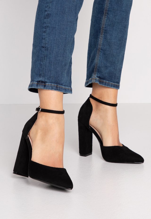 WIDE FIT MAHI - Escarpins à talons hauts - black