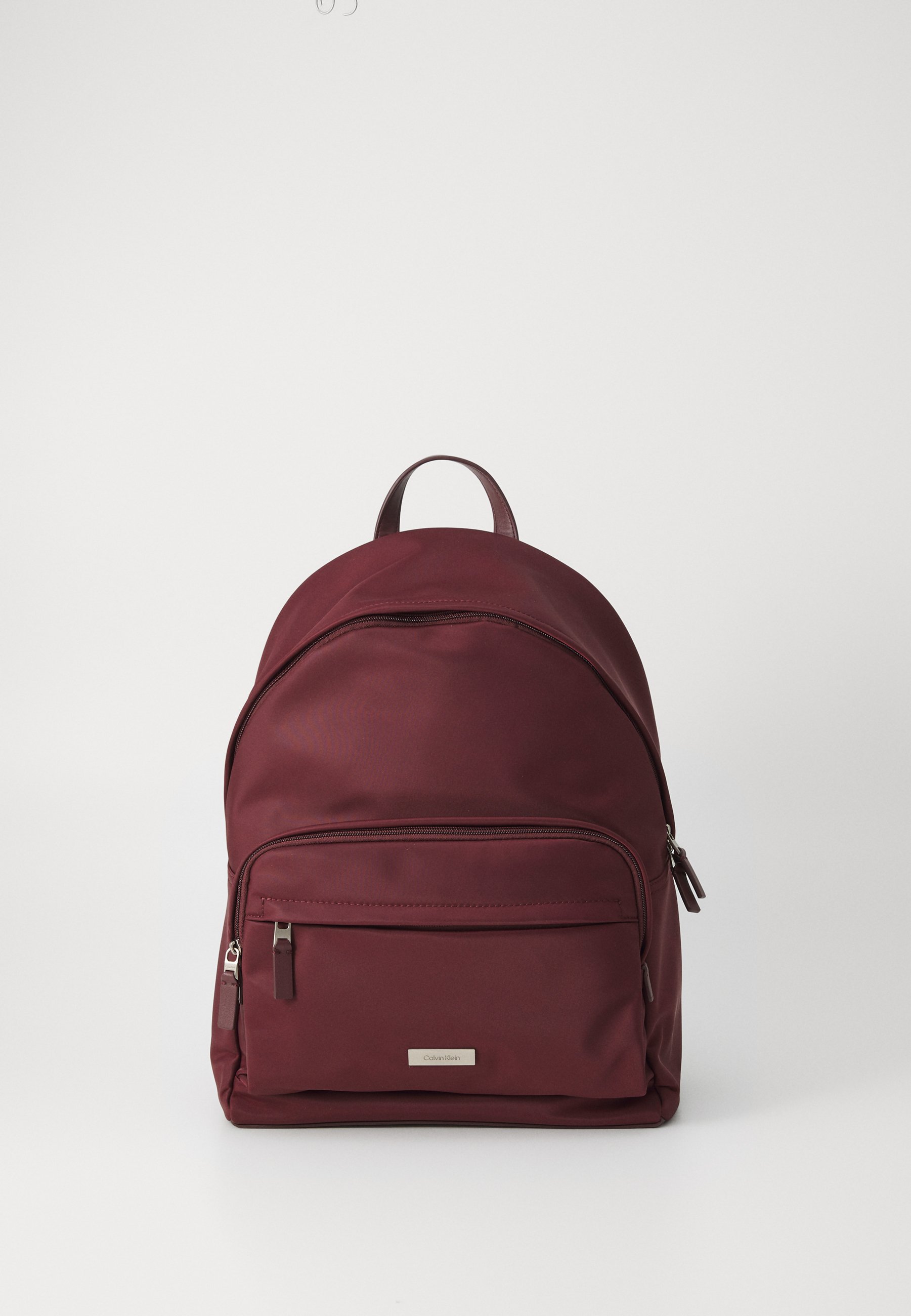 Calvin Klein Dark Red Faux  Leather Backpack Calvin Klein Backpack Red Bags & Handbags for Women for sale  main image 2