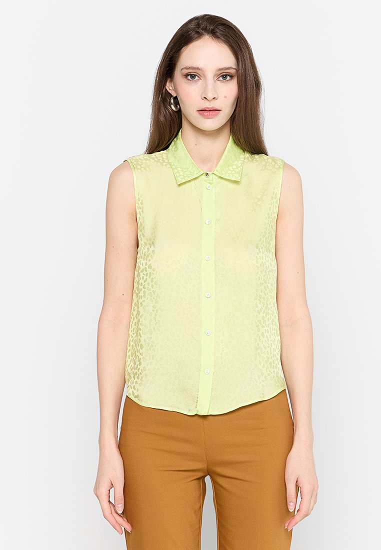 PATRIZIA PEPE Overhemdblouse lichtgeel
