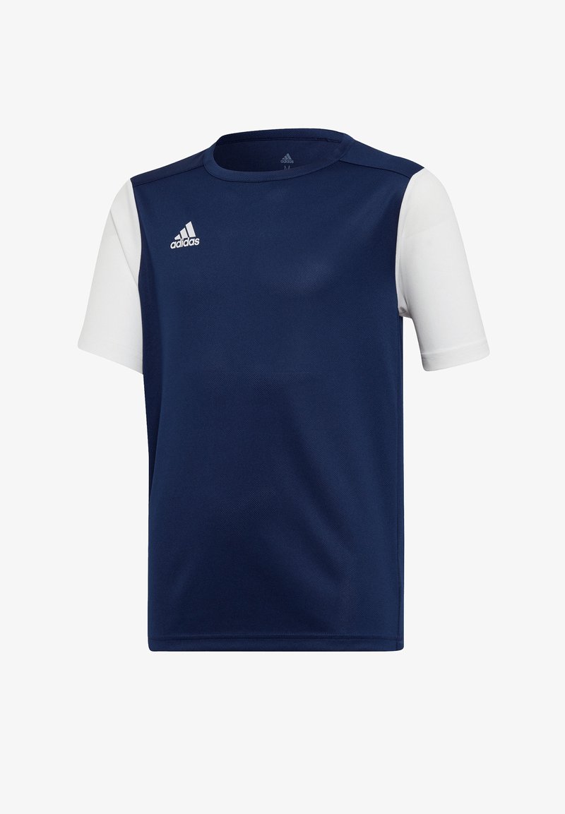 adidas Performance ESTRO KURZARM - Camiseta deportiva - blau