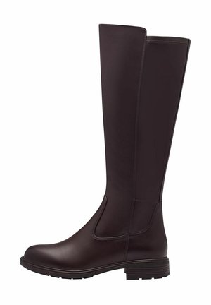 Stivali con plateau - brown