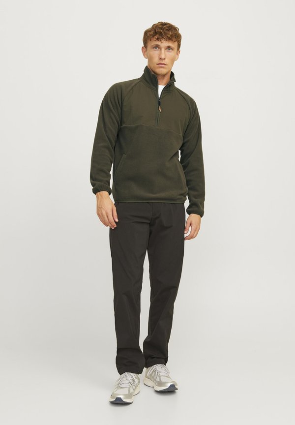 JCOPEAK HIGH NECK HALF ZIP - Fleece jumper - forest night2