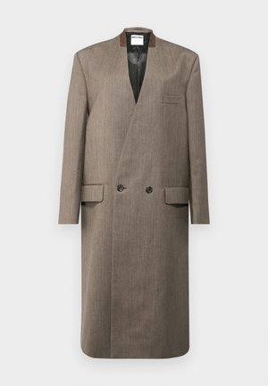 MOSCHINO CAPOSPALLA LUNGO - Abrigo clásico - fantasia marrone
