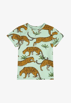 LEOPARD - T-shirt print - green mist