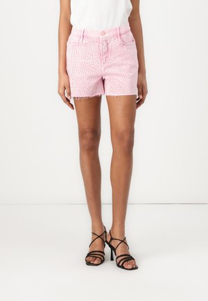 Good American GOOD GIRLFRIEND - Jeansshorts - mineral rose quartz