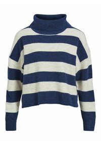 Object OBJMINNA L/S NOOS - Chaqueta De Punto - Sandshell/crema