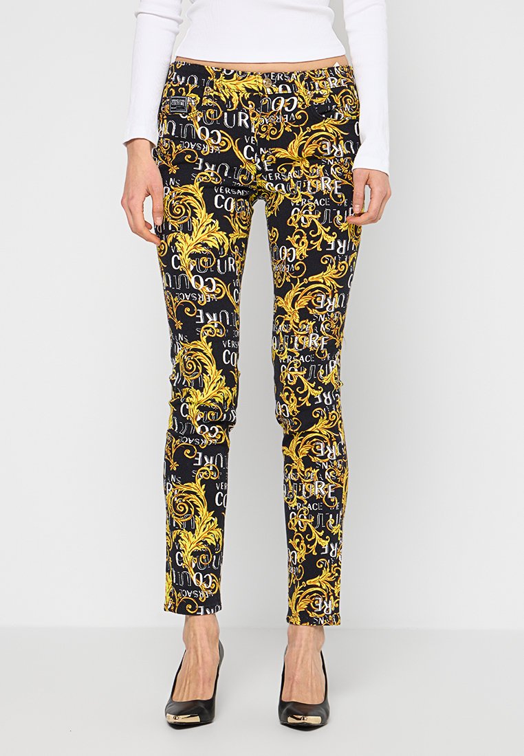 Versace Jeans Couture Slim fit jeans zwart Versace Jeans Couture Slim fit jeans zwart