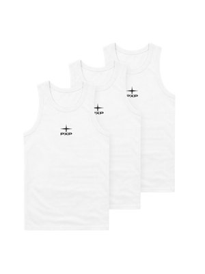Project X Paris, SET 3 PACK - DÉBARDEURS ESSENTIALS - Top - blanc