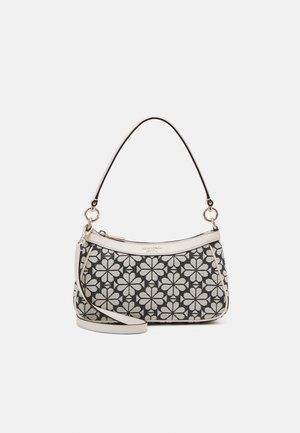 FLOWER CONVERTIBLE SHOULDER BAG - Bolso de mano - charcoal grey multi