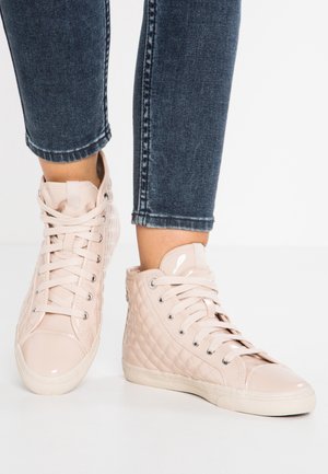 Baskets montantes - light pink