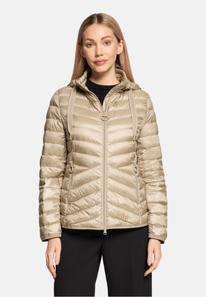 MIT ABNEHMBARER KAPUZE - Winterjas - beige