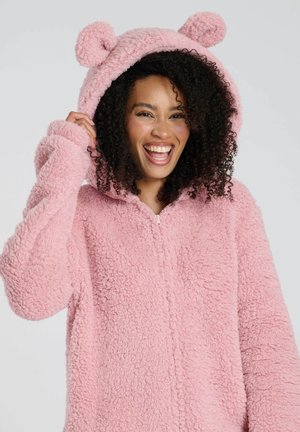 SHERPA TEDDY EARS ALL IN ONE - Pyjamas - pink