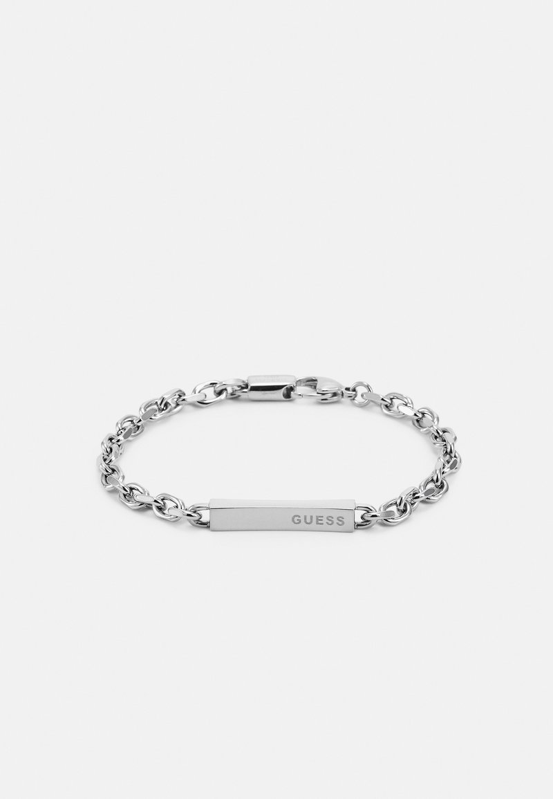 Guess PLATE - Armbånd - steel