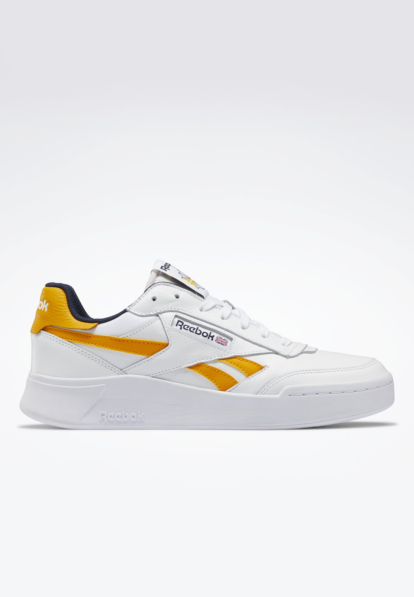 Reebok Classic CLUB C LEGACY REVENGE - Sportbačiai - ftwr white/semi solar  gold/ftwr white/balta - Zalando.lt