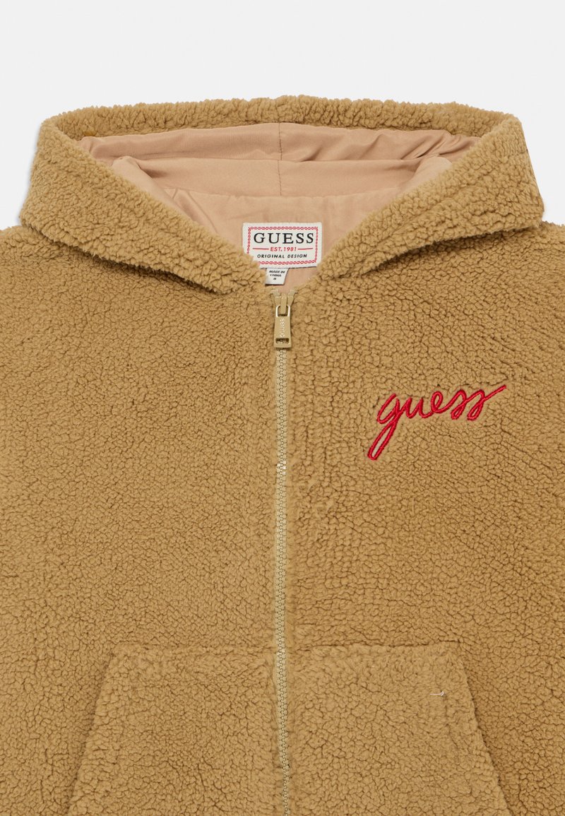 Guess KIDS JUNIOR HOODED JACKET UNISEX Giacca in pile mountain