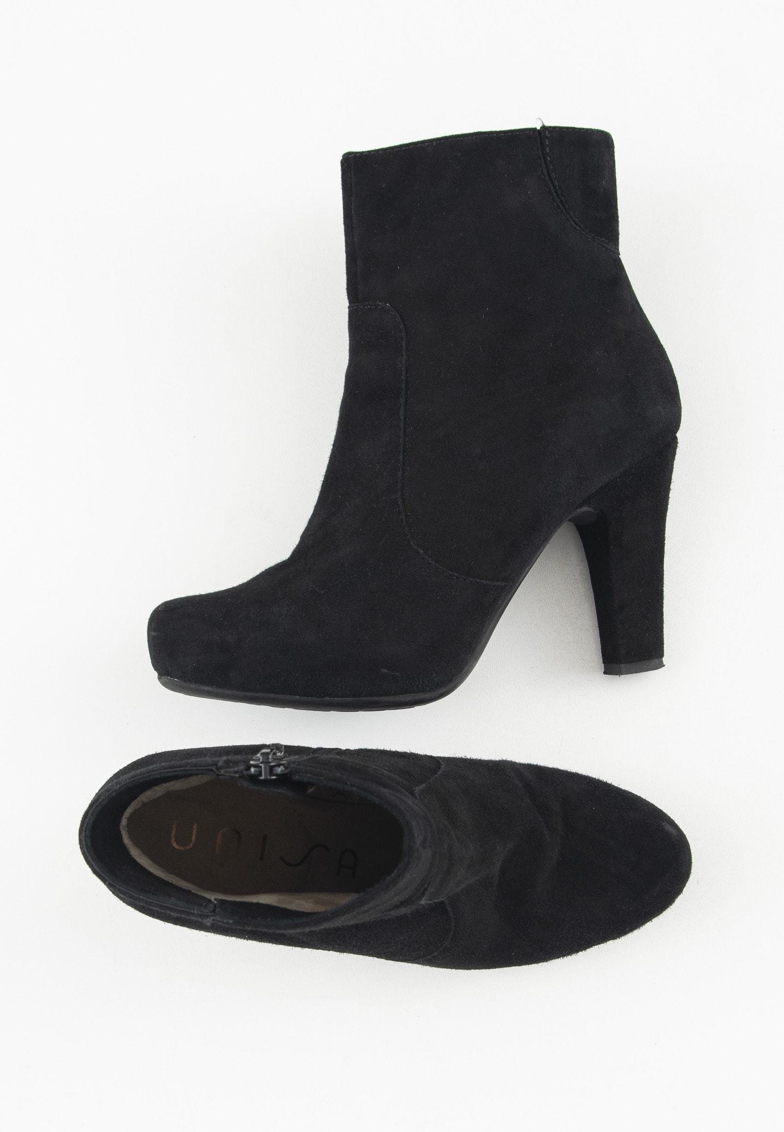 Unisa Women Ankle boots Black Jualo | Van den Assem
