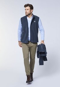 Polo Sylt ANTI-PILLING-FINISH - Weste -  total eclipse