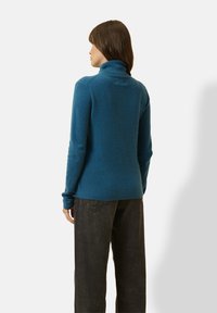 Just Cashmere COL ROULÉ - Maglione - peacock