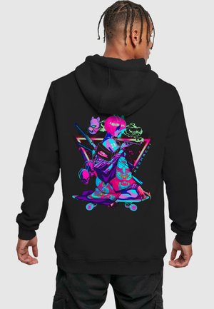 NEOMACHI - SUKETA HOODY - Felpa con cappuccio - black
