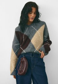 LAI  - Svetrík - medium grey mel.