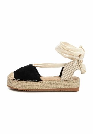 XTI Alpargatas - black
