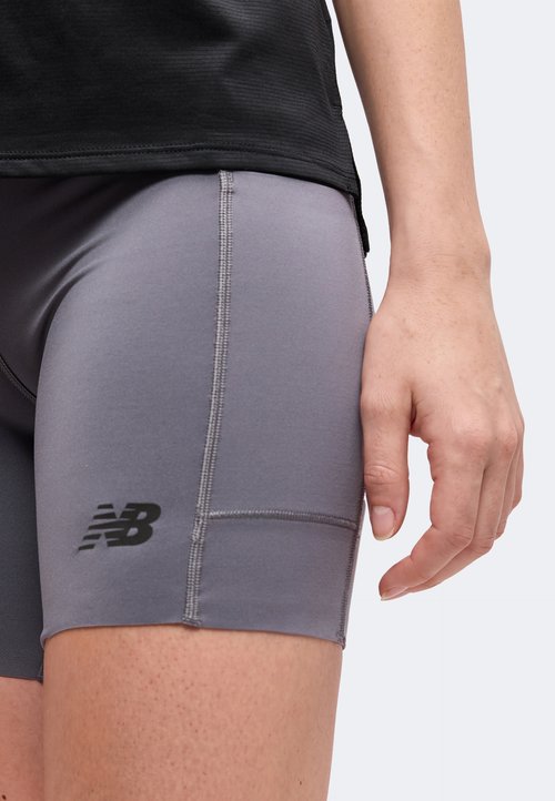 New Balance SLEEK STORAGE RACE SHORT - Short running tights - neptune grey — foto 6
