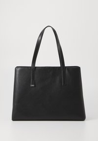 PLAQUE MEDIUM SHOPPER - Cabas - black