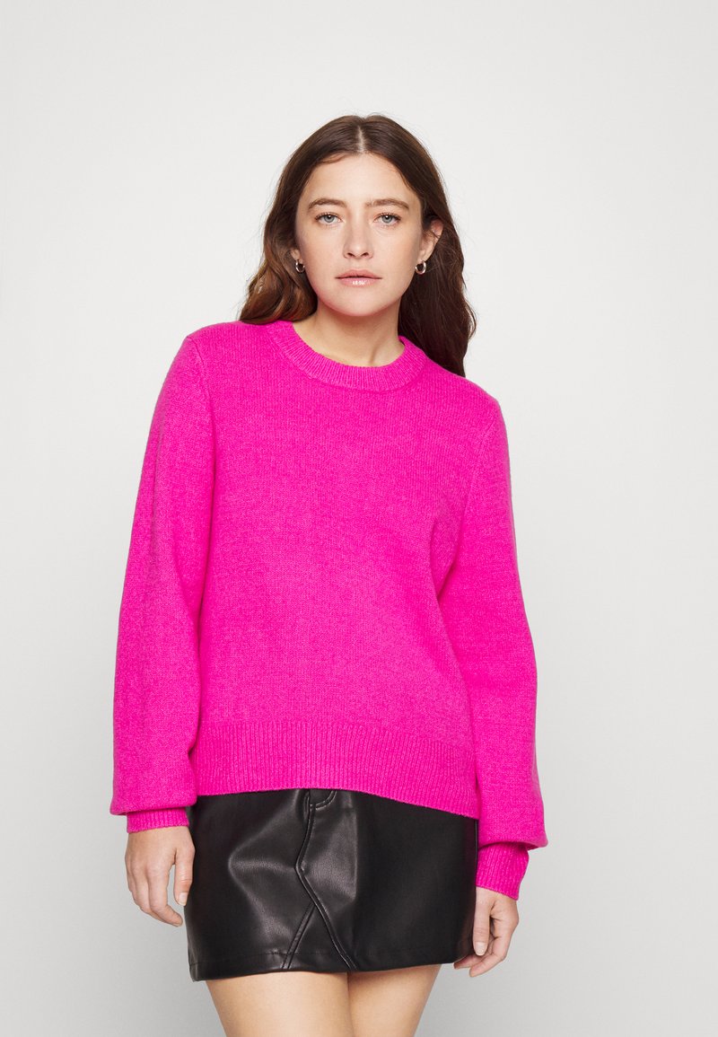 GAP Petite CASH LIKE CREW Pullover super pink neon/rose fluo