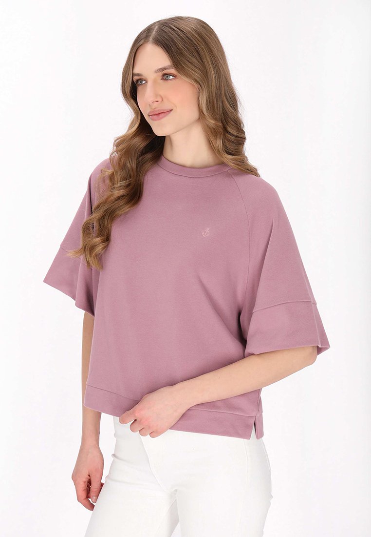 dreimaster Sweater donkerroze